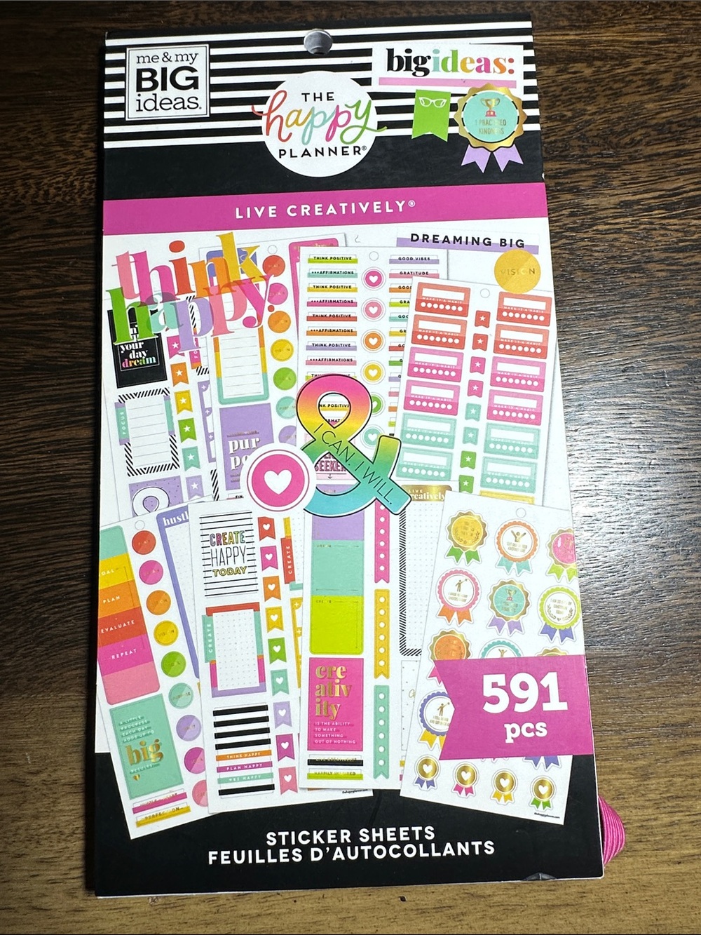 The Happy Planner Sticker Sheets —LIVE CREATIVELY